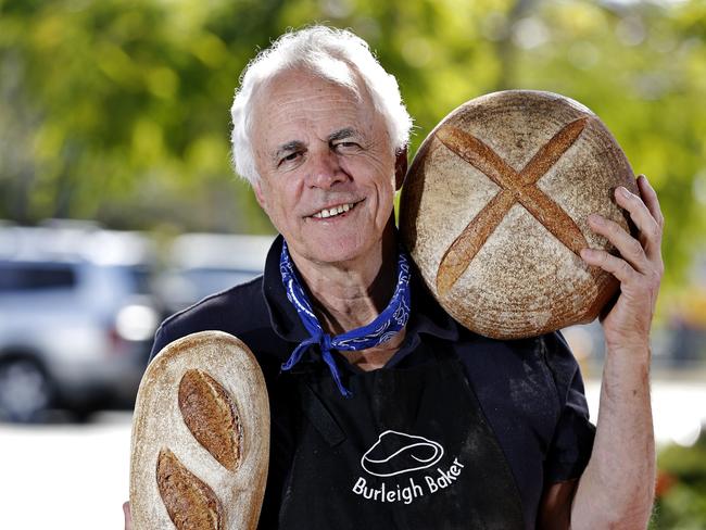 Baker Geoff Dance from Burleigh Baker in Burleigh. Photo: Jerad Williams