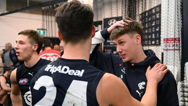 Sam Walsh will hope to get back for the last couple of rounds of the season. Picture: Getty Images