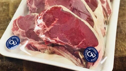 An example of some of the beautifully presented cuts on offer at Coopers Butchers.