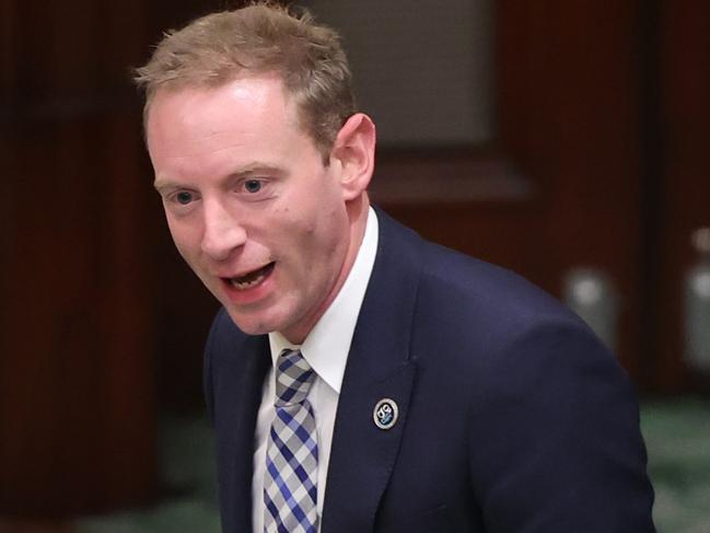 ADELAIDE, AUSTRALIA - NewsWire Photos May 14 2024: South Australian Liberal leader David Speirs during Parliament question time at Parliament in Adelaide. NCA NewsWire / David Mariuz