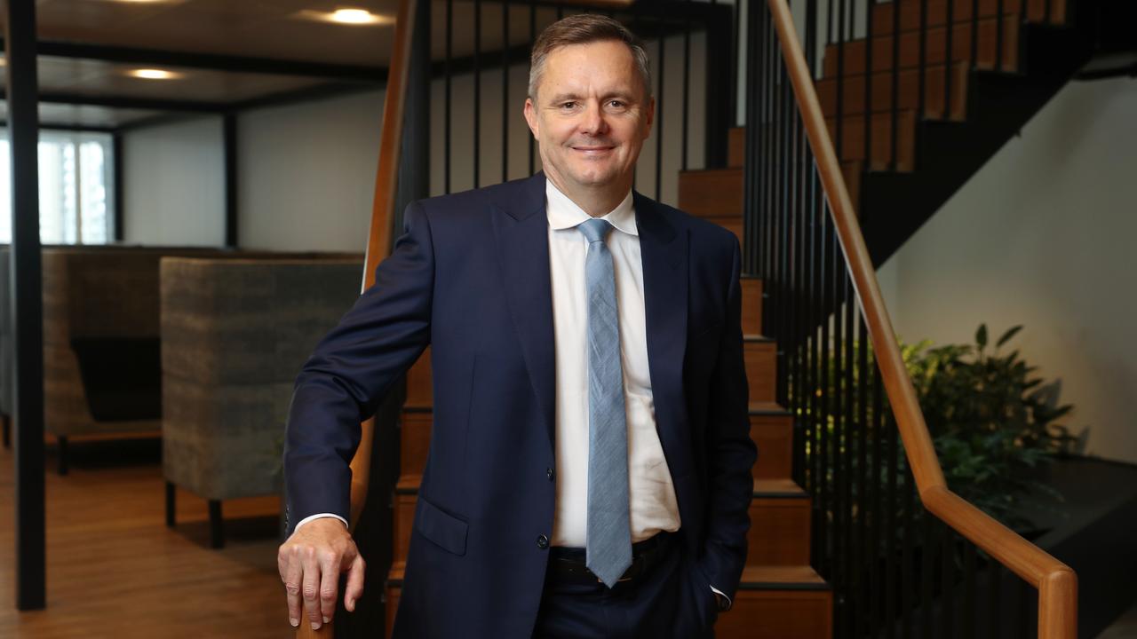 Suncorp CEO Steve Johnston’s preferred option is to focus on insurance. Picture: John Feder