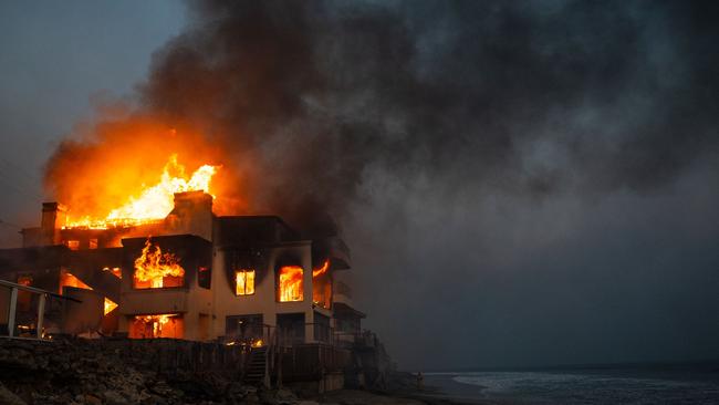 Thousands of homes were destroyed in the devastating fires this week. Picture: Zoe Meyers/AFP