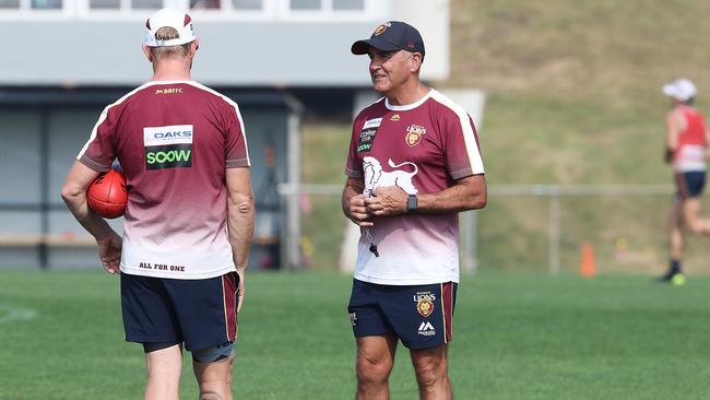 Brisbane coach Chris Fagan won’t be resting players during the JLT Series. Picture: Luke Bowden