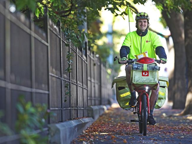 The Christmas delivery cut-off date with Australia Post for domestic parcel post items is December 12. Picture: Zak Simmonds