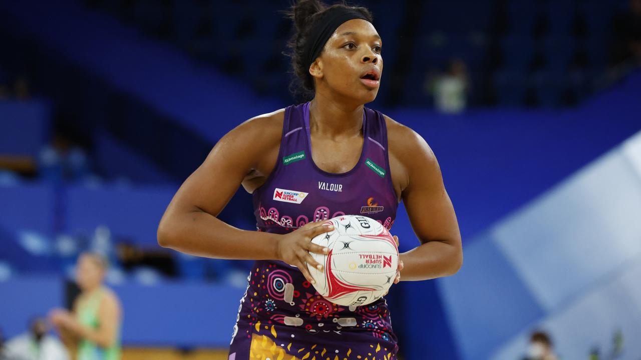 Eboni Usoro-Brown in action for the Firebirds. Photo: Getty Images