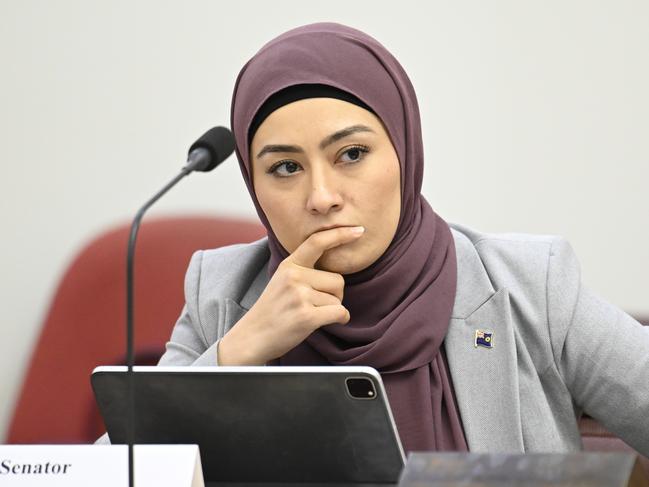 Senator Fatima Payman. Picture: NewsWire/Martin Ollman