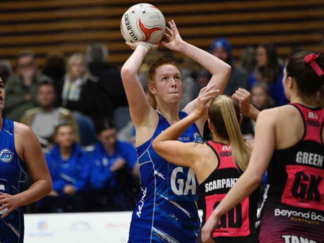 Metro Jets went down by 12 the last time they played Tango. Picture: On the Ball Media/Netball SA