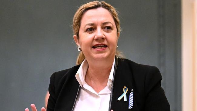 Queensland Premier Annastacia Palaszczuk says the legislative changes will better protect the community. Picture: NCA NewsWire / Dan Peled