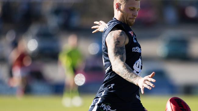 Matt Raitt remains one of the most damaging players in the HFL. Picture: Nick Hook