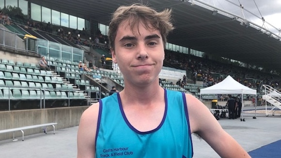 Jade Kitching after his 800m final.