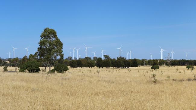 What the Dulacca Wind Farm will look like upon completion.