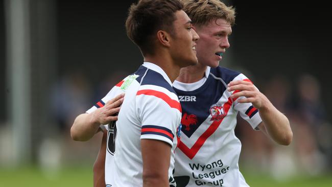 The Central Coast Roosters hold a unique record after round four of the Andrew Johns and Laurie Daley Cups. Picture: Sue Graham