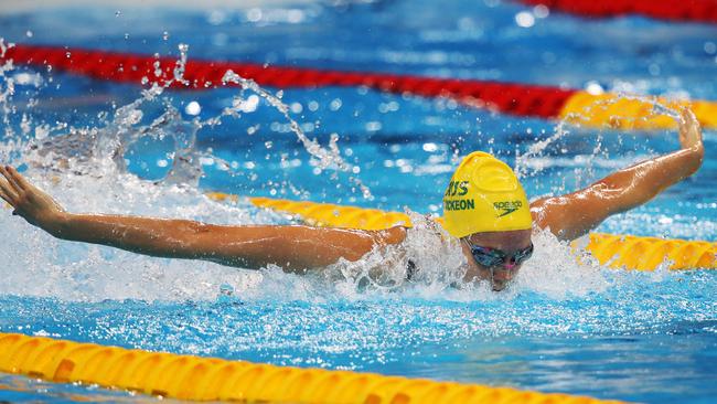 Emma McKeon qualified for the 100m butterfly semi-final comfortably.