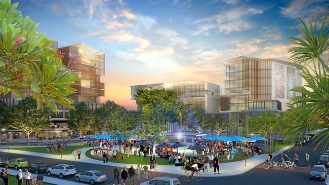 PLANS: The visions for the new Caloundra CBD. Picture: Sunshine Coast Council