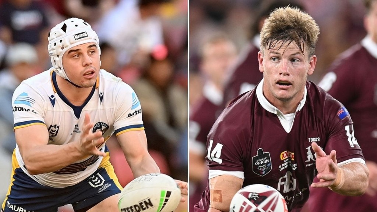 Reed Mahoney (L) is firming for an Origin debut following the latest injury news from Harry Grant.