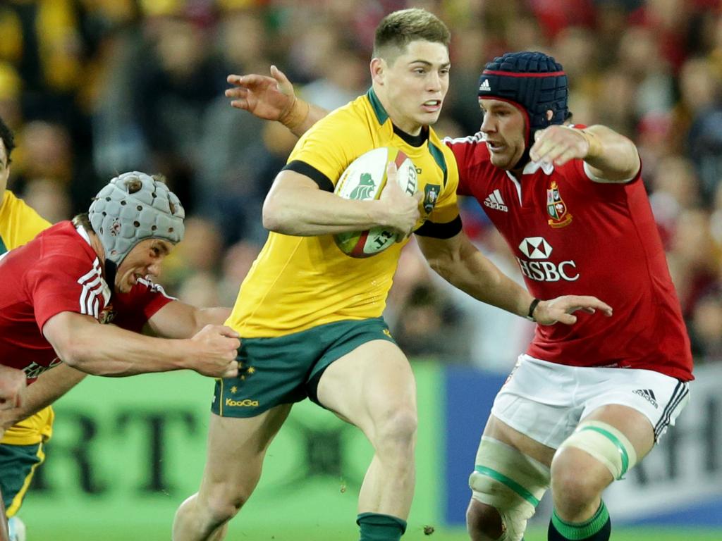 O'Connor playing more the Wallabies during the Lions’ last visit. Picture: Supplied