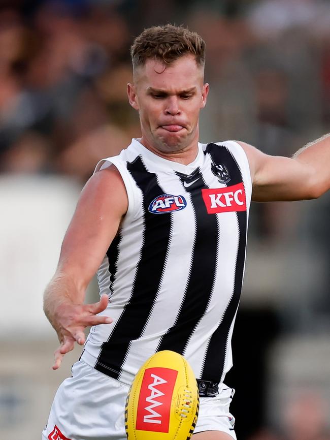 Dan Houston will make his Pies debut this week. Picture: Dylan Burns/AFL Photos via Getty Images