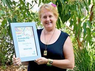 Lismore City Council's Citizen of the Year Aliison Kelly.