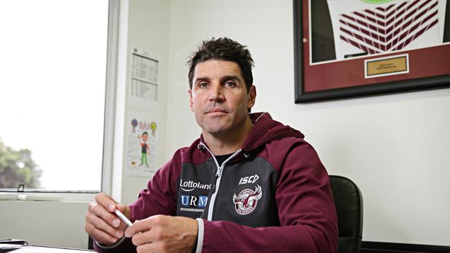 Barrett coached Manly in 2017-18.