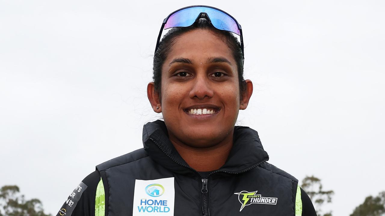 Athapaththu has been named played of the match in both games despite not being picked in the original WBBL draft. Picture: Matt King/Getty Images