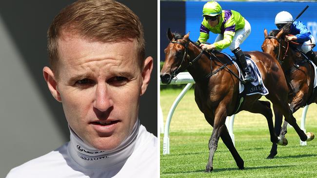 Injured jockey Tommy Berry is still hoping to ride either Pallaton (right) or O' Ole in this year's Golden Slipper. Pictures: Getty Images