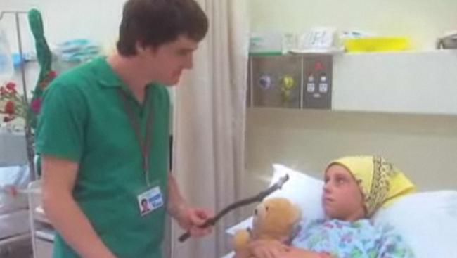 Too far: Andrew Hansen in skit on children dying of cancer. The ABC apologised to the parents of dying children and the Make a Wish Foundation.