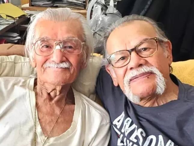 Luis Armando Albino, right, was reunited with his older brother Roger after more than 70 years — just before Roger died last month.