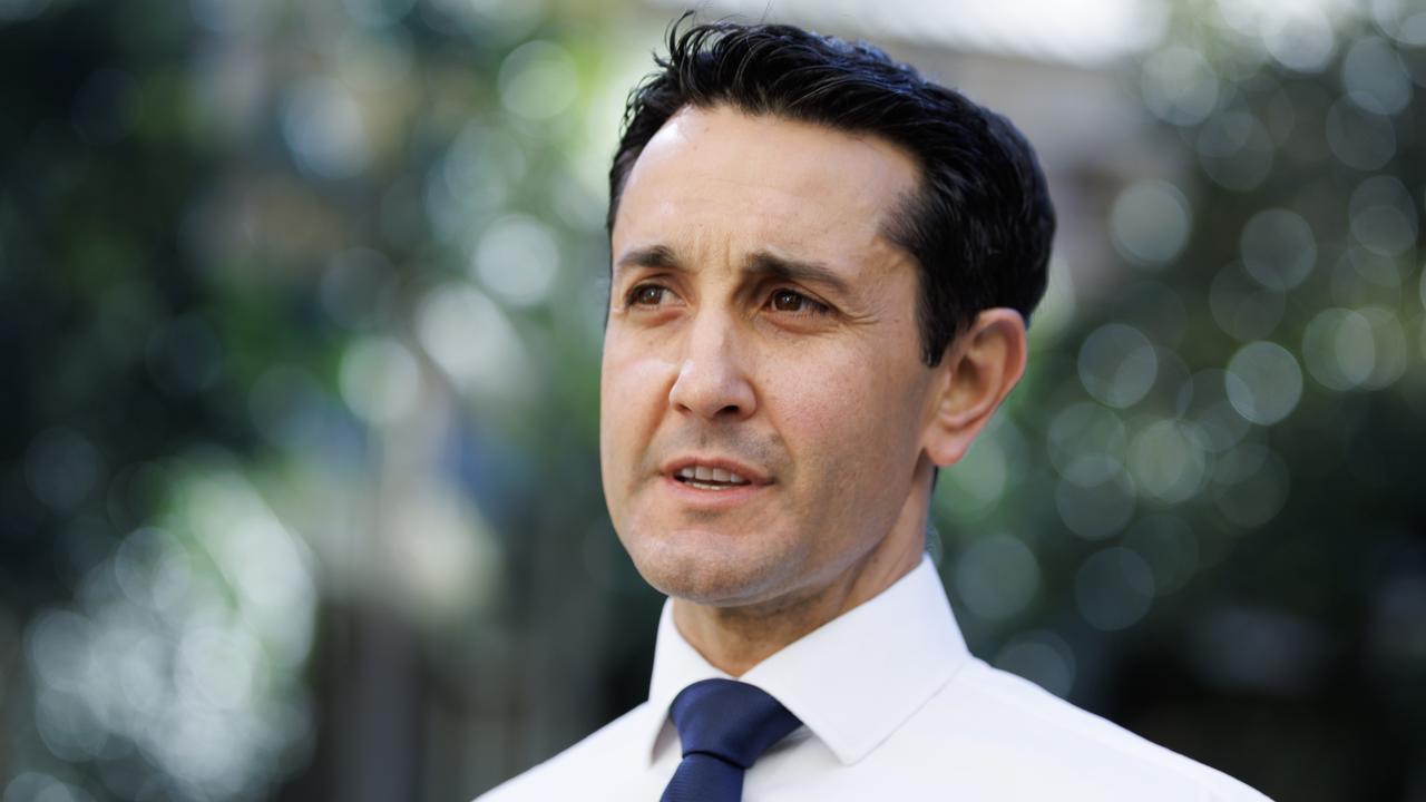 Queensland Opposition Leader David Crisafulli. Picture: Lachie Millard