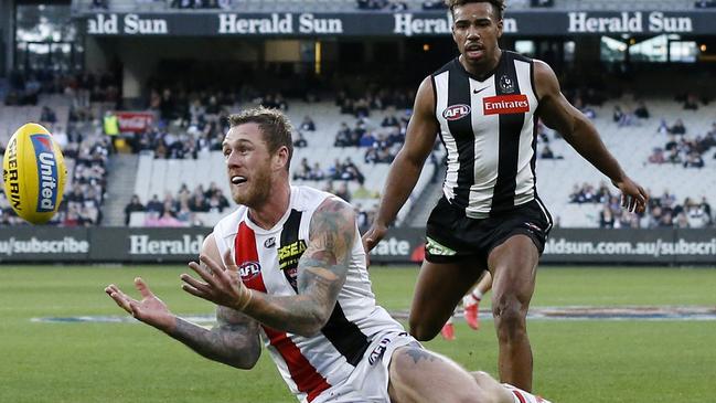 St Kilda is favoured against Collingwood in Friday night’s clash.