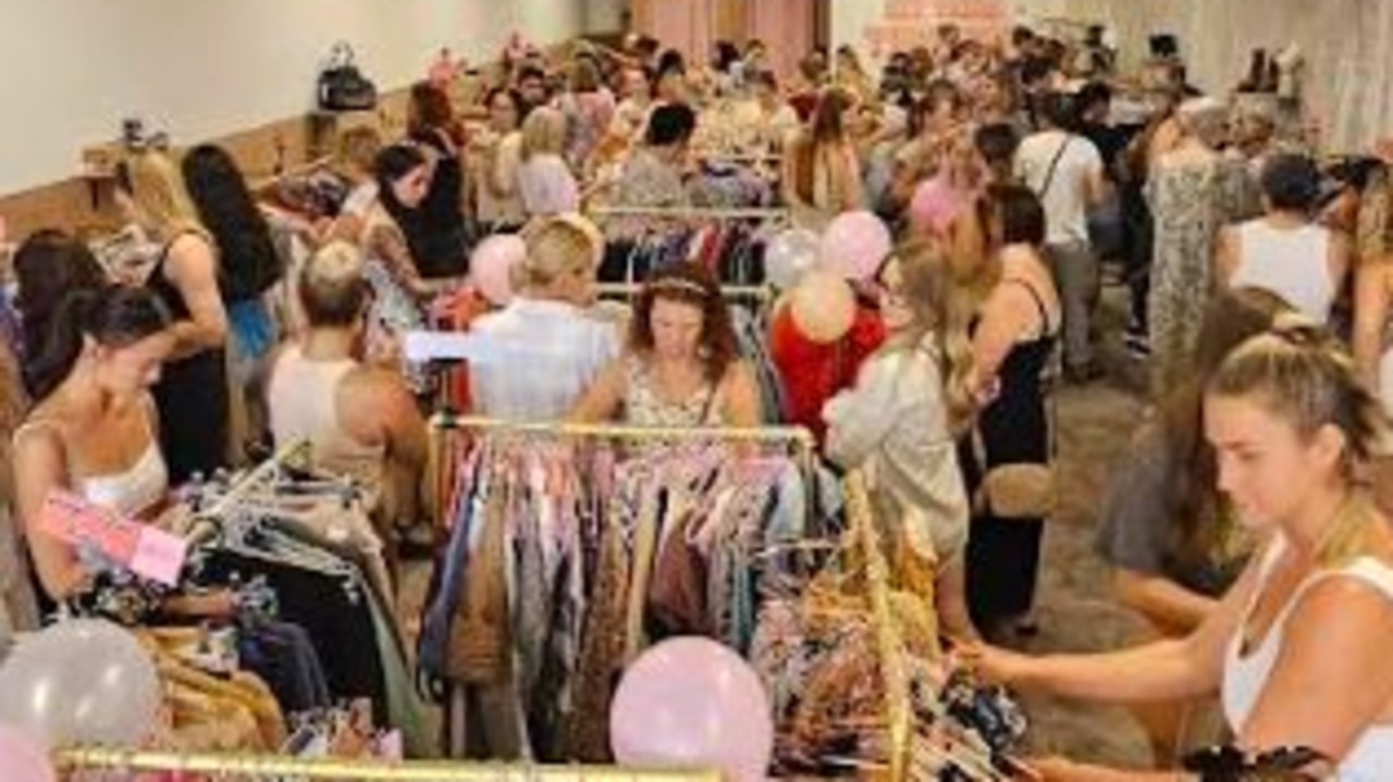 SEQ mother's thrift store sells out first day. Picture – contributed.