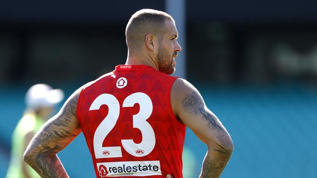 Sydney's Lance Franklin during the Sydney Swans training session at the SCG on June 14, 2023. Photo by Phil Hillyard(Image Supplied for Editorial Use only - **NO ON SALES** - Â©Phil Hillyard )