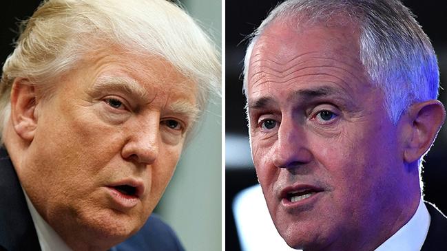 Donald Trump and Malcolm Turnbull will have to work to together to ensure peace, the report warns. Source: AP/AAP