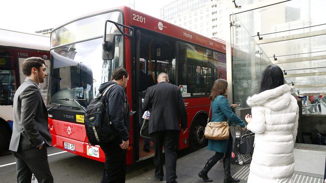 SeaLink/Transit System buses in operation in NSW. Picture: John Appleyard