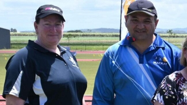 Kym Galea (left) left her mark on the athletic community this year with her selfless officiating winning her recognition as one of the best in 2022.