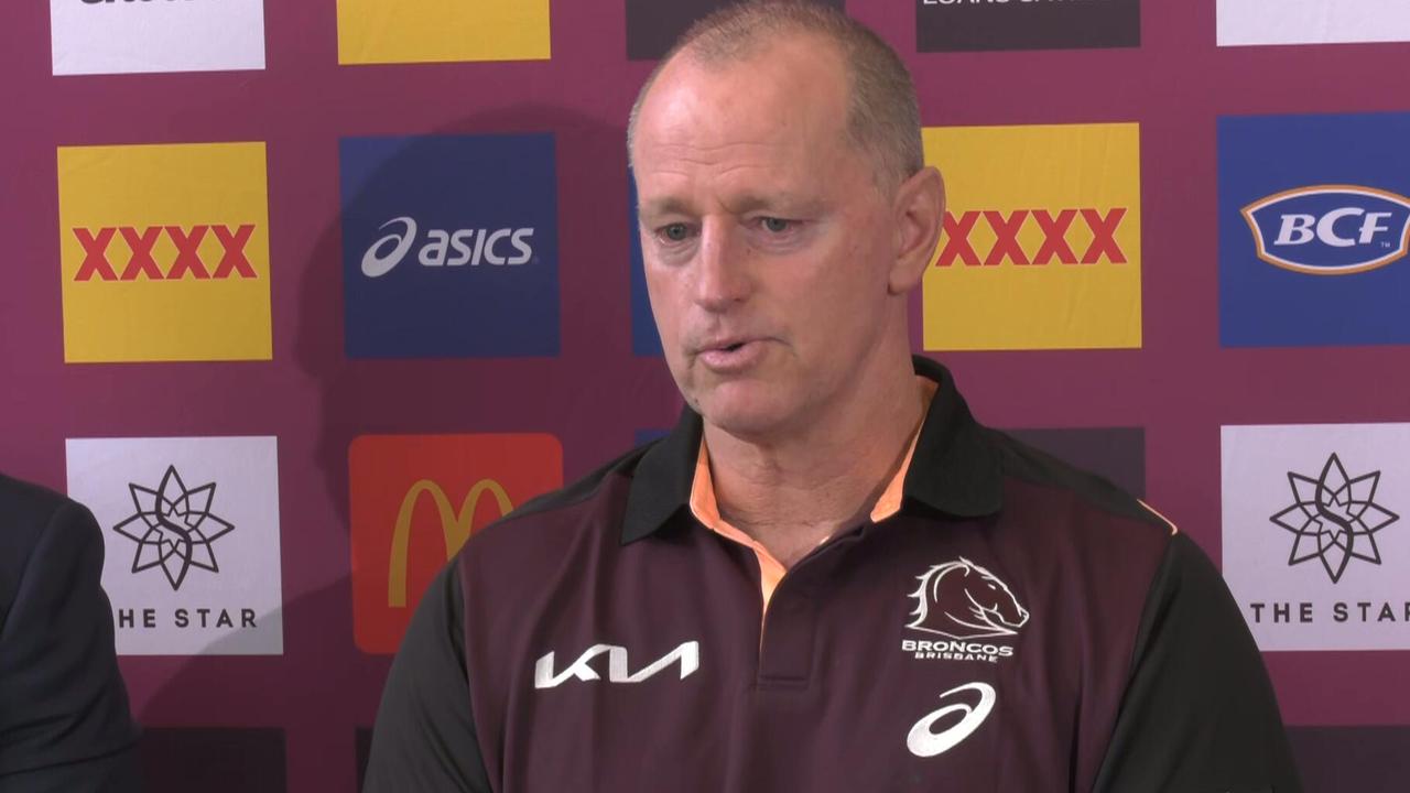 Michael Maguire is announced as Broncos coach.