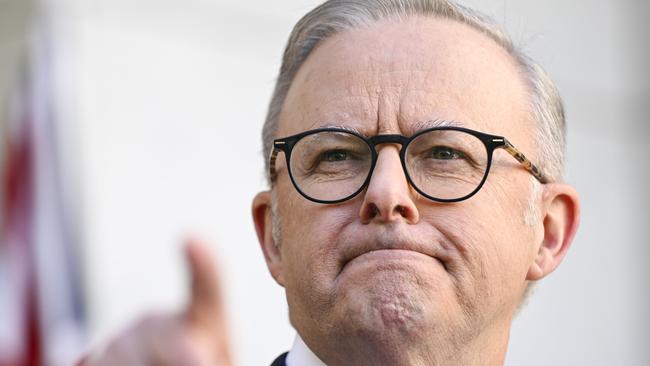 Prime Minister Anthony Albanese at Parliament House on Monday. Picture: Martin Ollman/NCA NewsWire
