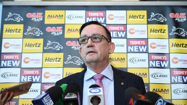 Penrith CEO Brian Fletcher wouldn’t be sold on Wayne Bennett. Image: AAP Image/Joel Carrett