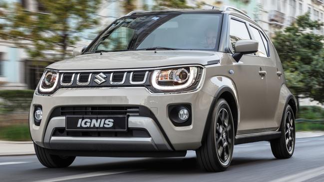 The Ignis is lacking safety equipment. Picture: Supplied.