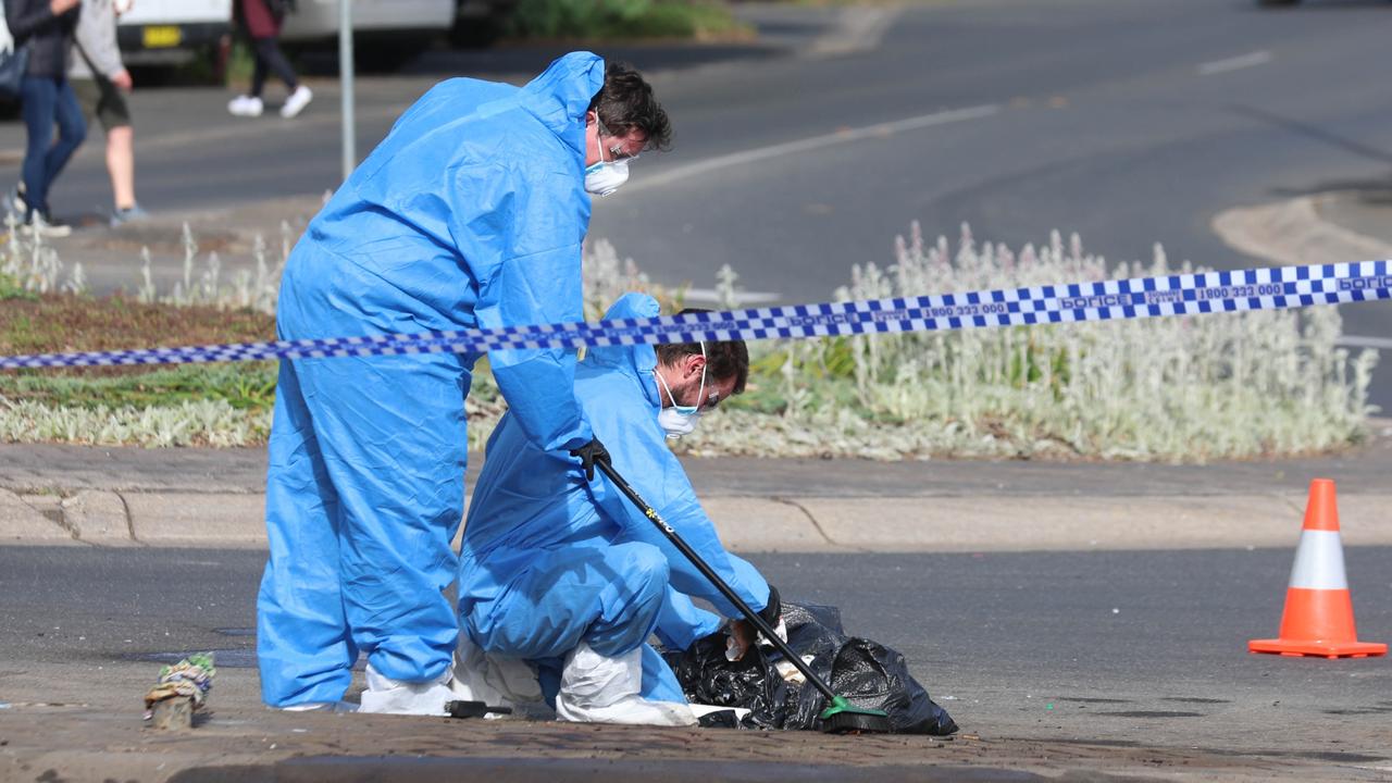 Five people were killed when a care ploughed into a beer garden in Daylesford. Picture: NCA NewsWire / Brendan Beckett