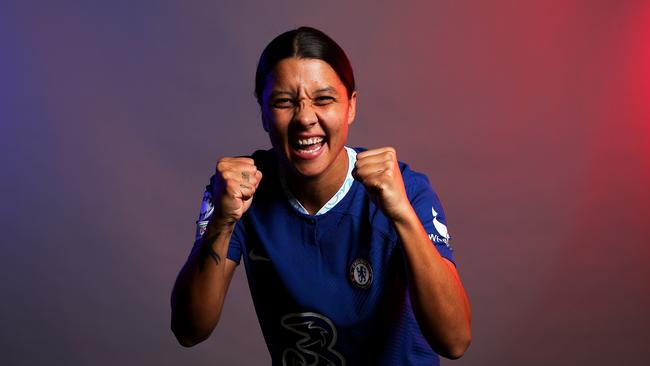 ‘Honour’ … Sam Kerr. Picture: Getty Images