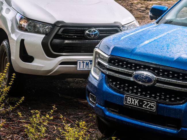 Toyota HiLux and Ford Ranger