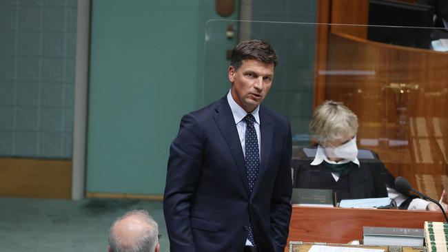 Angus Taylor says many of the allegations made about the nation’s carbon credits scheme have been found not to be true. Picture: Gary Ramage