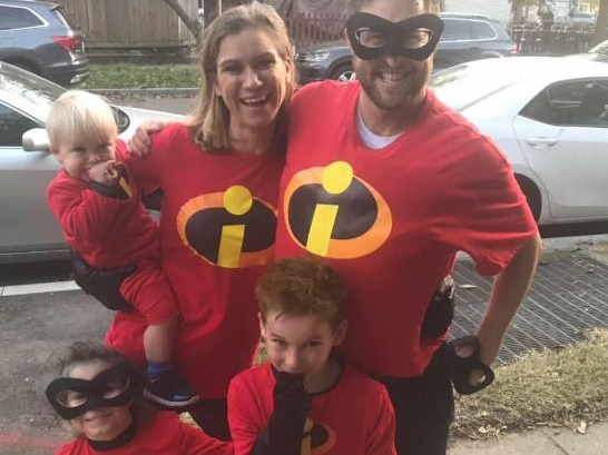 Maeve Kennedy McKean and family, Halloween 2018. Picture: Facebook