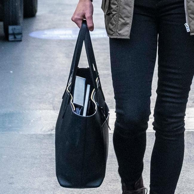 If you look really closely, you can see some of the personal items she has packed. Picture: Twitter/@NetworkRailSCOT