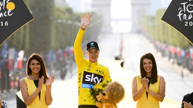 2016 race winner Chris Froome. Picture: AFP