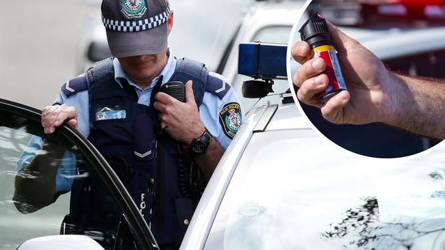 Coffs Harbour court heard Amos’ run for freedom resulted in collisions with three police vehicles. File image.