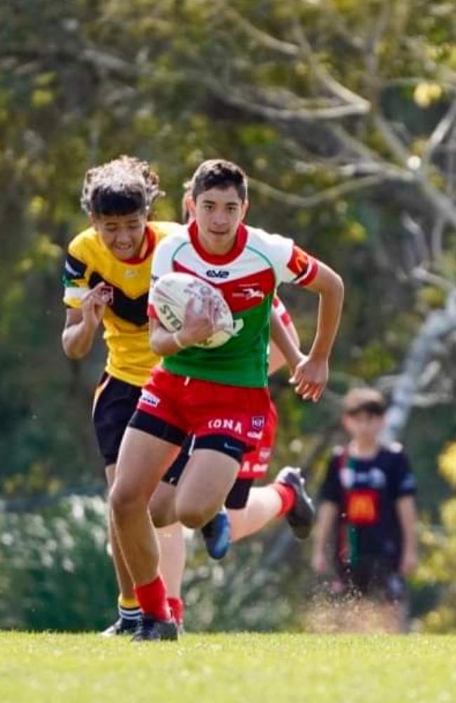 Wynnum Manly junior Lucas Mann.