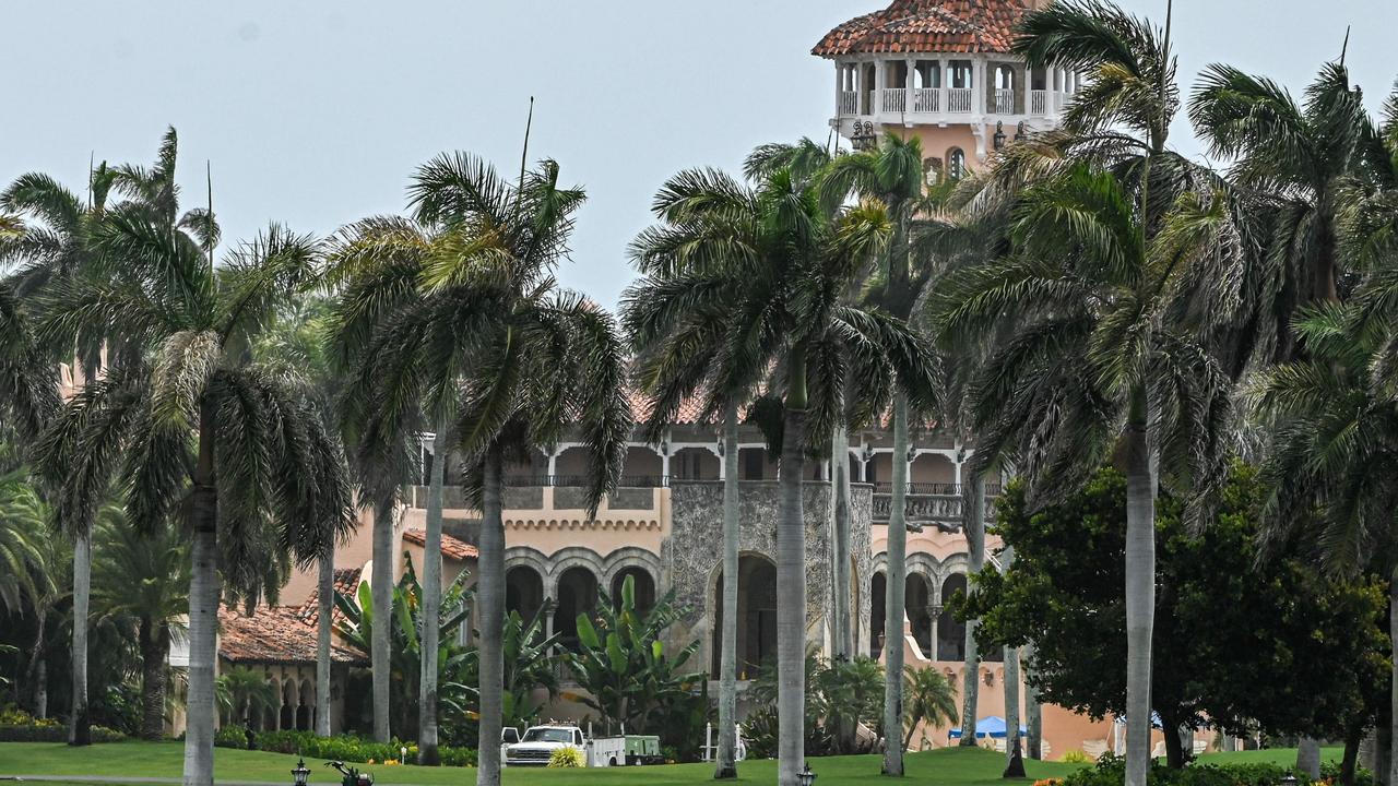 Mr Trump’s Mar-A-Lago property in Palm Beach, Florida. Picture: Giorgio Viera/AFP