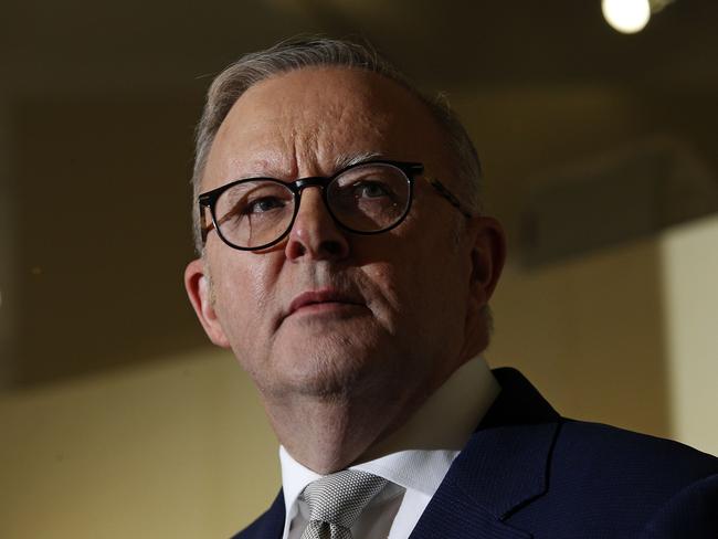 Labor politicians and strategists are dumbfounded by the Albanese decline and confused about his agenda. Picture: NewsWire/John Appleyard