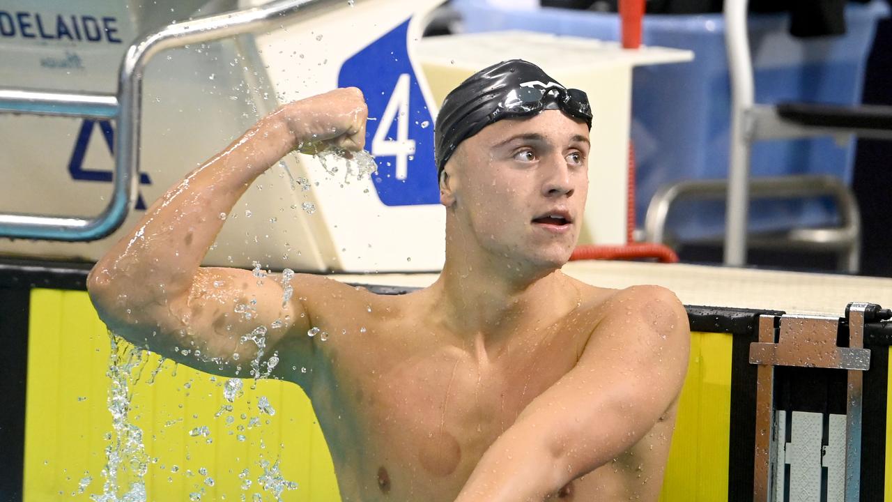 Bond University's Flynn Southam beat the 100m freestyle Australian record, set by Olympic champion Kyle Chalmers. Picture: Delly Carr.